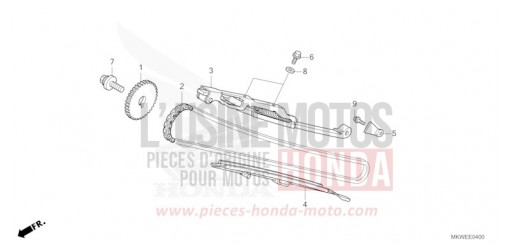 CAM CHAIN/TENSIONER NC750XAS de 2025
